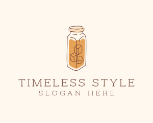 Iced Tea Coffee logo design