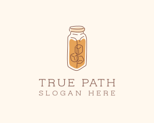 Iced Tea Coffee logo design