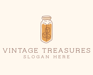 Iced Tea Coffee logo design