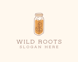 Iced Tea Coffee logo design