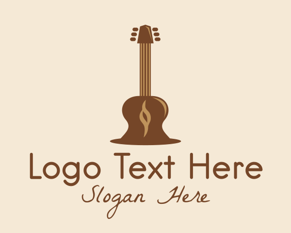 Guitar Lesson logo example 2
