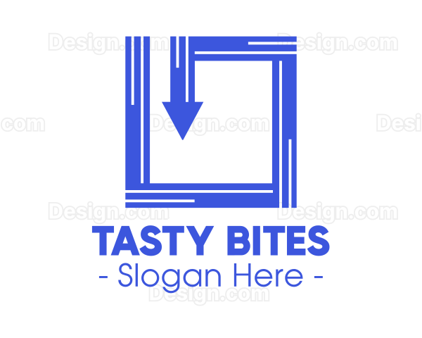 Blue Tech Box Logo