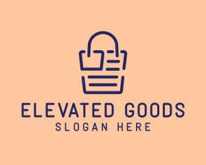 Online Bag Receipt  logo design