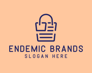 Online Bag Receipt  logo design