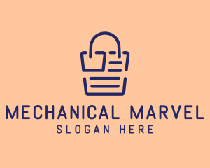 Online Bag Receipt  logo design