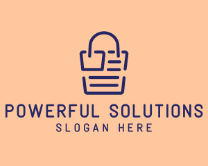 Online Bag Receipt  logo design