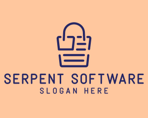 Online Bag Receipt  logo design