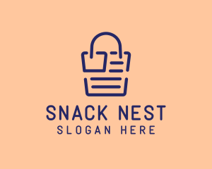 Online Bag Receipt  logo design