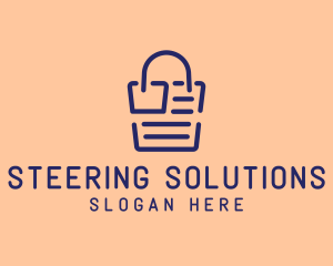 Online Bag Receipt  logo design