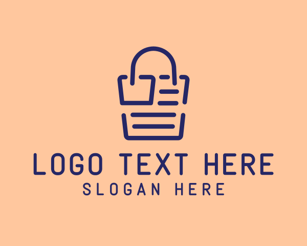 Shopping Website logo example 2