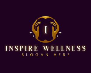 Wellness Hand Massage logo design