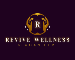 Wellness Hand Massage logo design