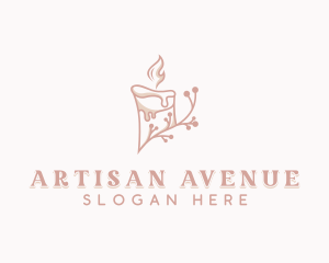 Artisanal Candlelight Decor logo design