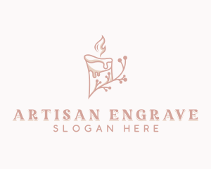 Artisanal Candlelight Decor logo design