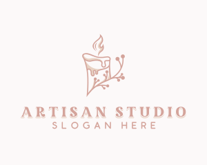 Artisanal Candlelight Decor logo design