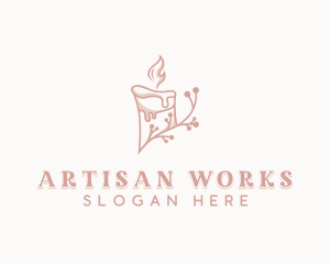 Artisanal Candlelight Decor logo design