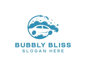 Car Wash Cleaning Pressure Washer logo design