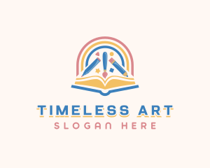 Art Educational Daycare logo design