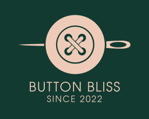 Cross Thread Button logo design