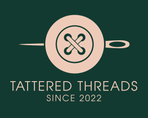 Cross Thread Button logo design