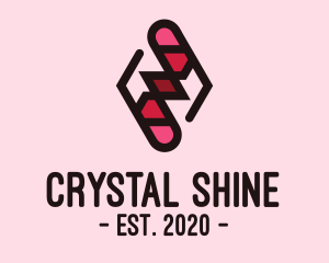 Diamond Ruby Gemstone  logo