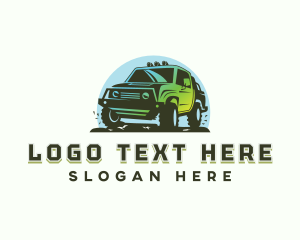 Off Road Truck Vehicle logo