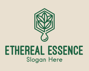 Natural Plant Oil Extract logo design