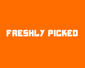 Fresh Orange Juice logo design