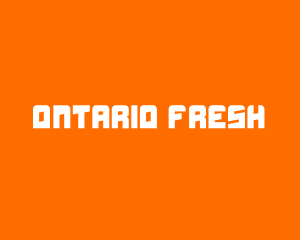 Fresh Orange Juice logo design