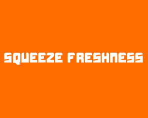 Fresh Orange Juice logo design