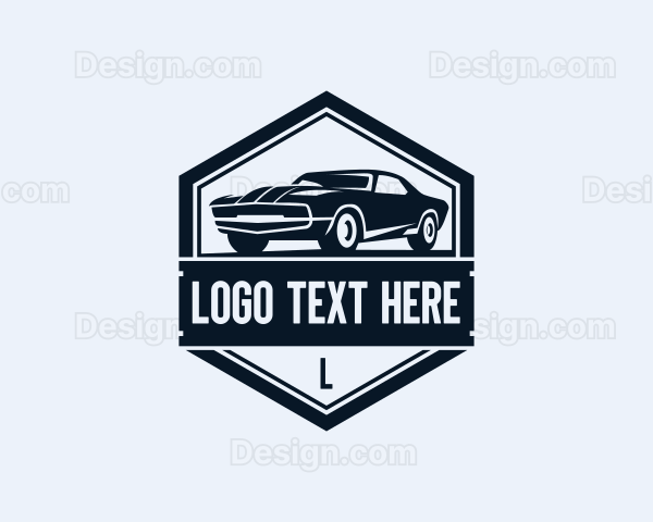 Detailing Car Vehicle Logo