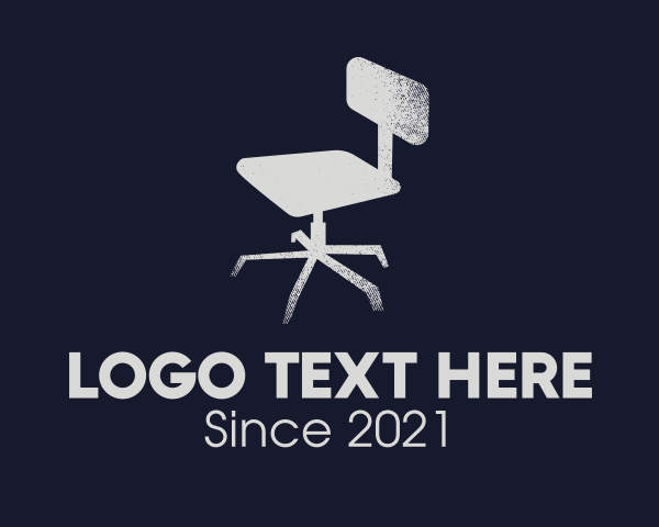 Computer Chair logo example 1