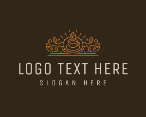 Beans - Decorative Luxury Coffee logo design