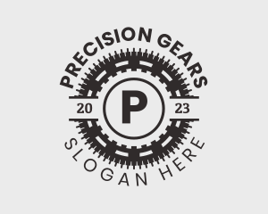 Industrial Mechanical Gear logo design