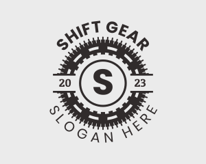 Industrial Mechanical Gear logo design