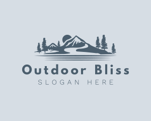 Sunrise Mountain Camping logo design