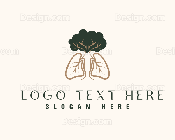 Natural Tree Lung Logo