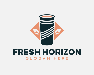 Beverage Refreshments Tumbler logo