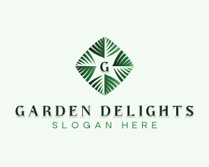 Herbal Botanical Garden logo design