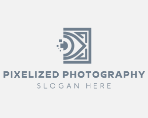 Pixel Eye Technology logo design