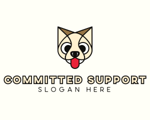 Animal Puppy Care logo design