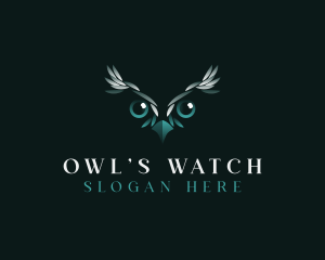 Night Owl Bird logo design