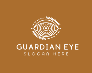 Surveillance Camera Eye  logo design