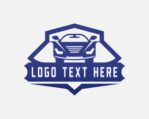 Sports Car Racing Vehicle  logo