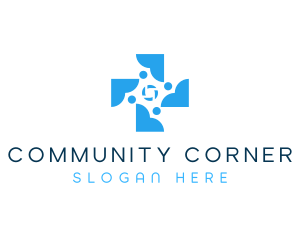 Modern Community Group logo design