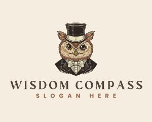 Distinguish Owl Wisdom logo