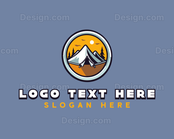 Forest Outdoor Camping Logo