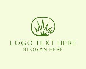 Lawn Grass Weeds logo