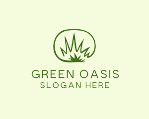 Lawn Grass Weeds logo