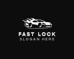 Fast Motorsport Vehicle logo design